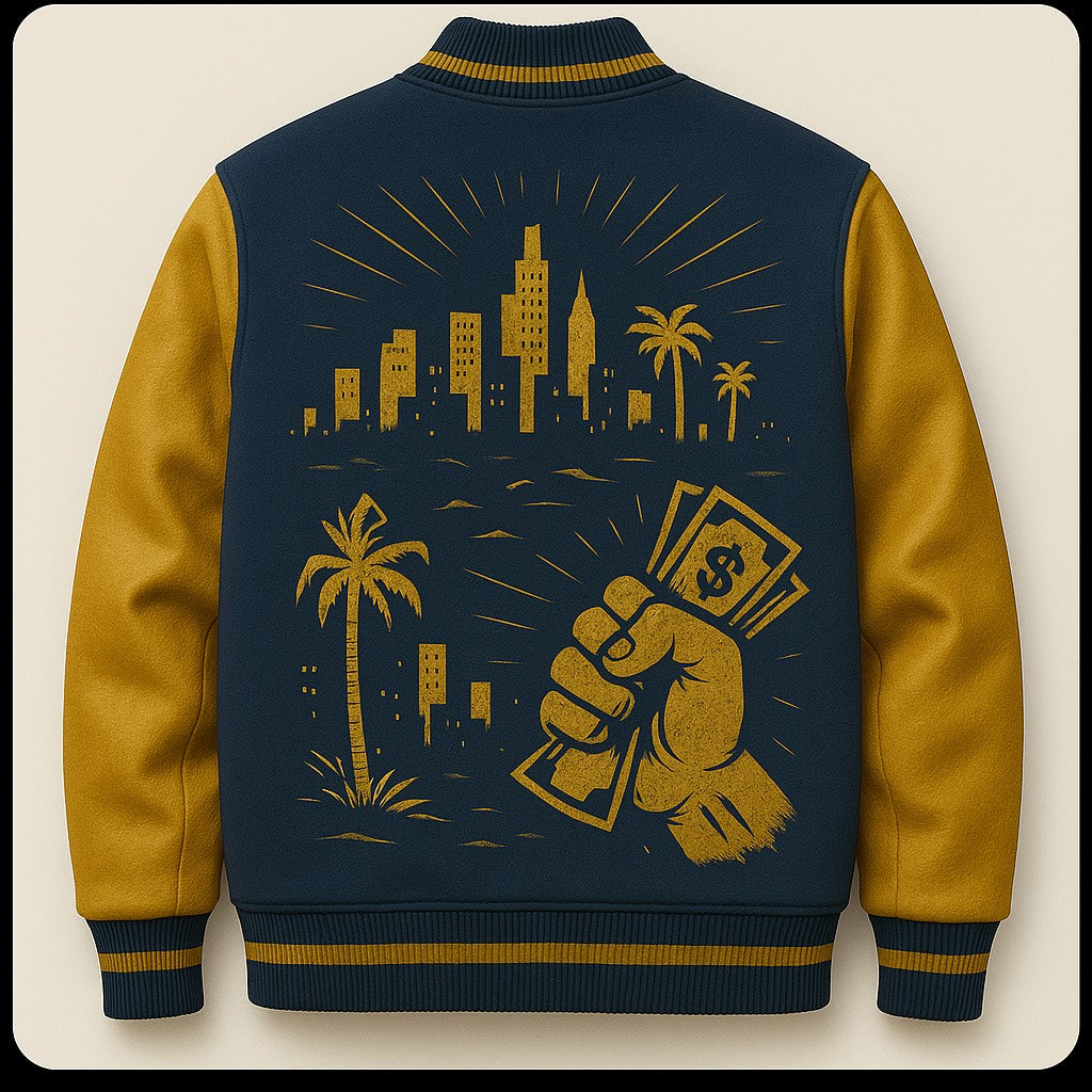 Custom Damiere Hybrid Jacket 1/2 Installments