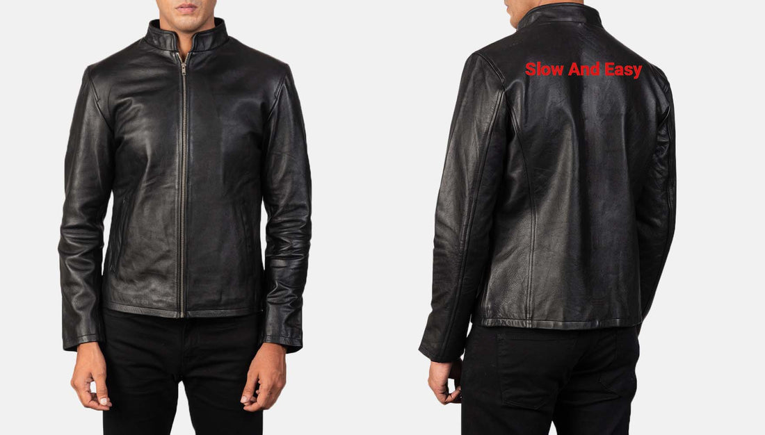 Custom Cobi Hughes Leather Jacket