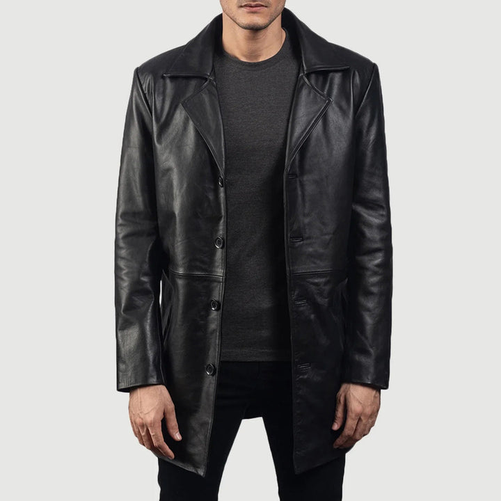 Leather Long Coats For Men