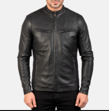 Custom Brent Johnson Leather Jacket