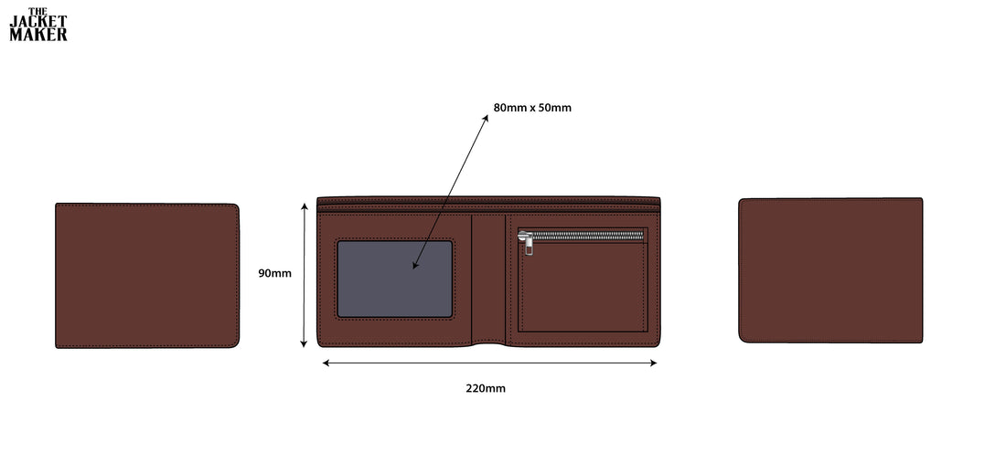 Custom Paul Michael Clancy Leather Wallet