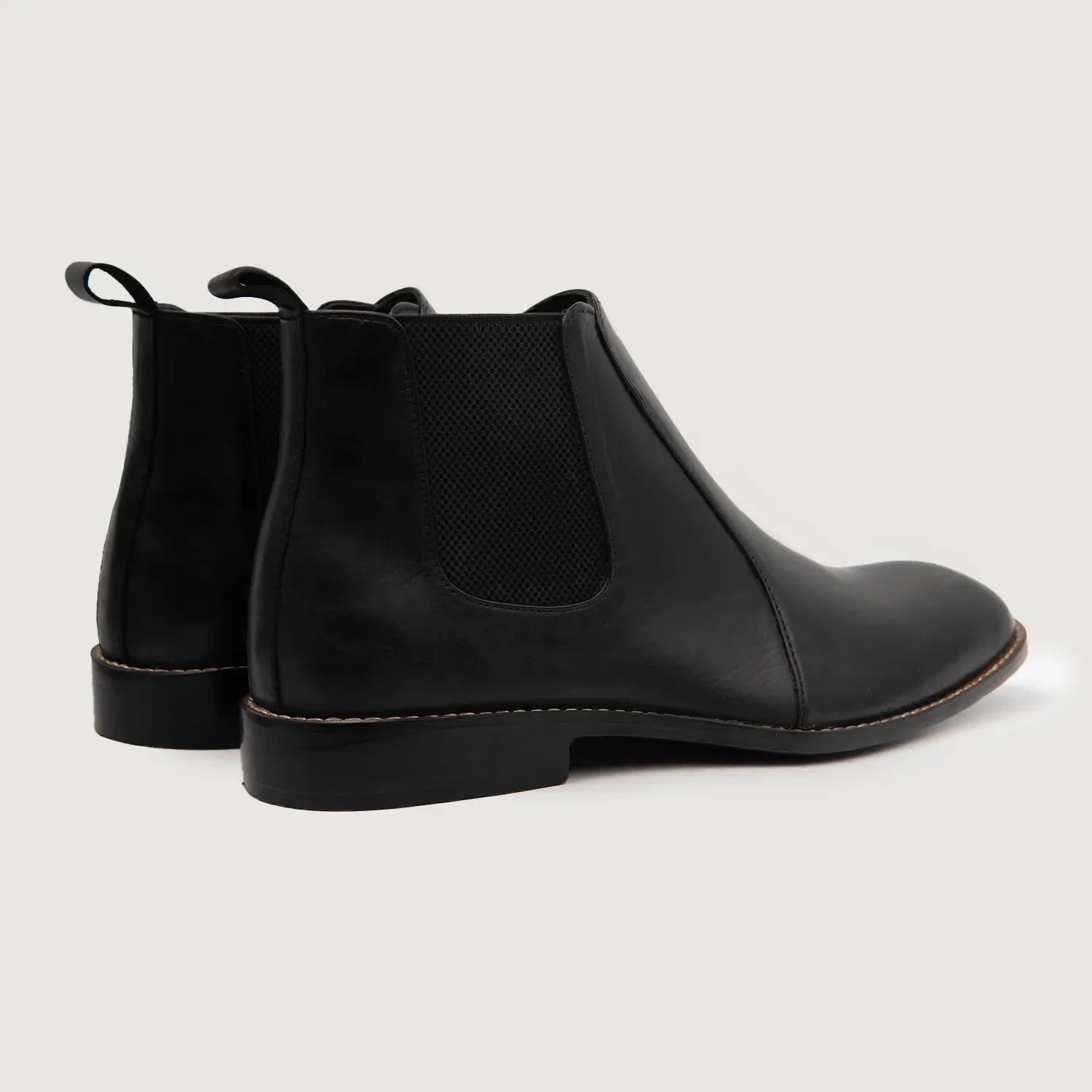 Clarkson Chelsea Black Leather Boots