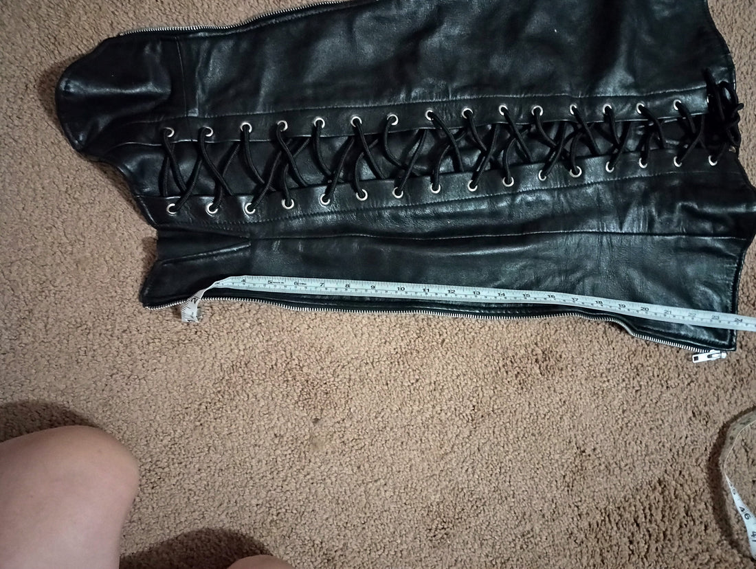 Custom Thigh High Leather Chaps