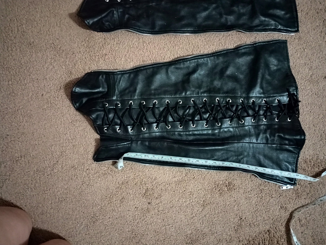 Custom Thigh High Leather Chaps