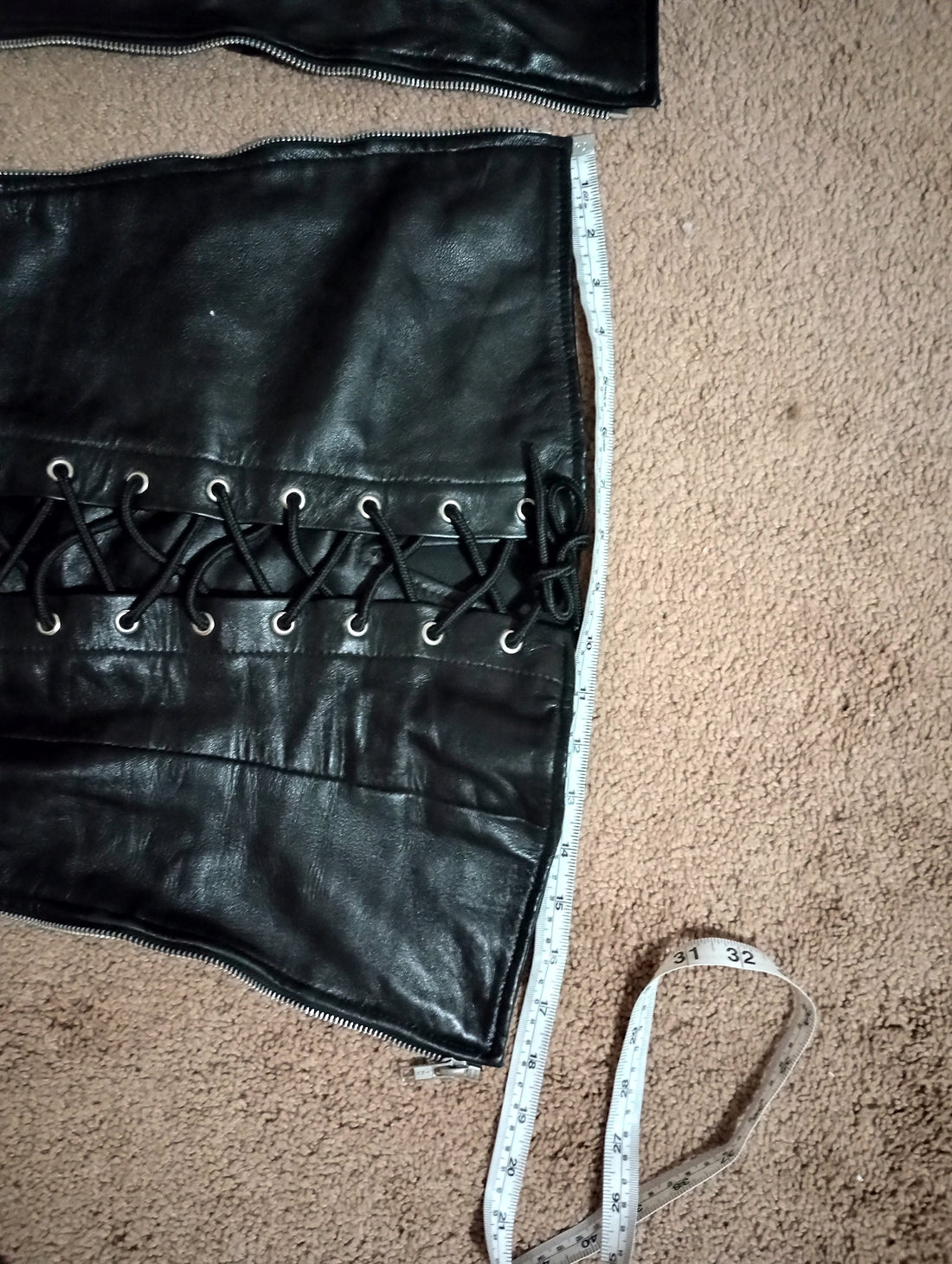 Custom Thigh High Leather Chaps