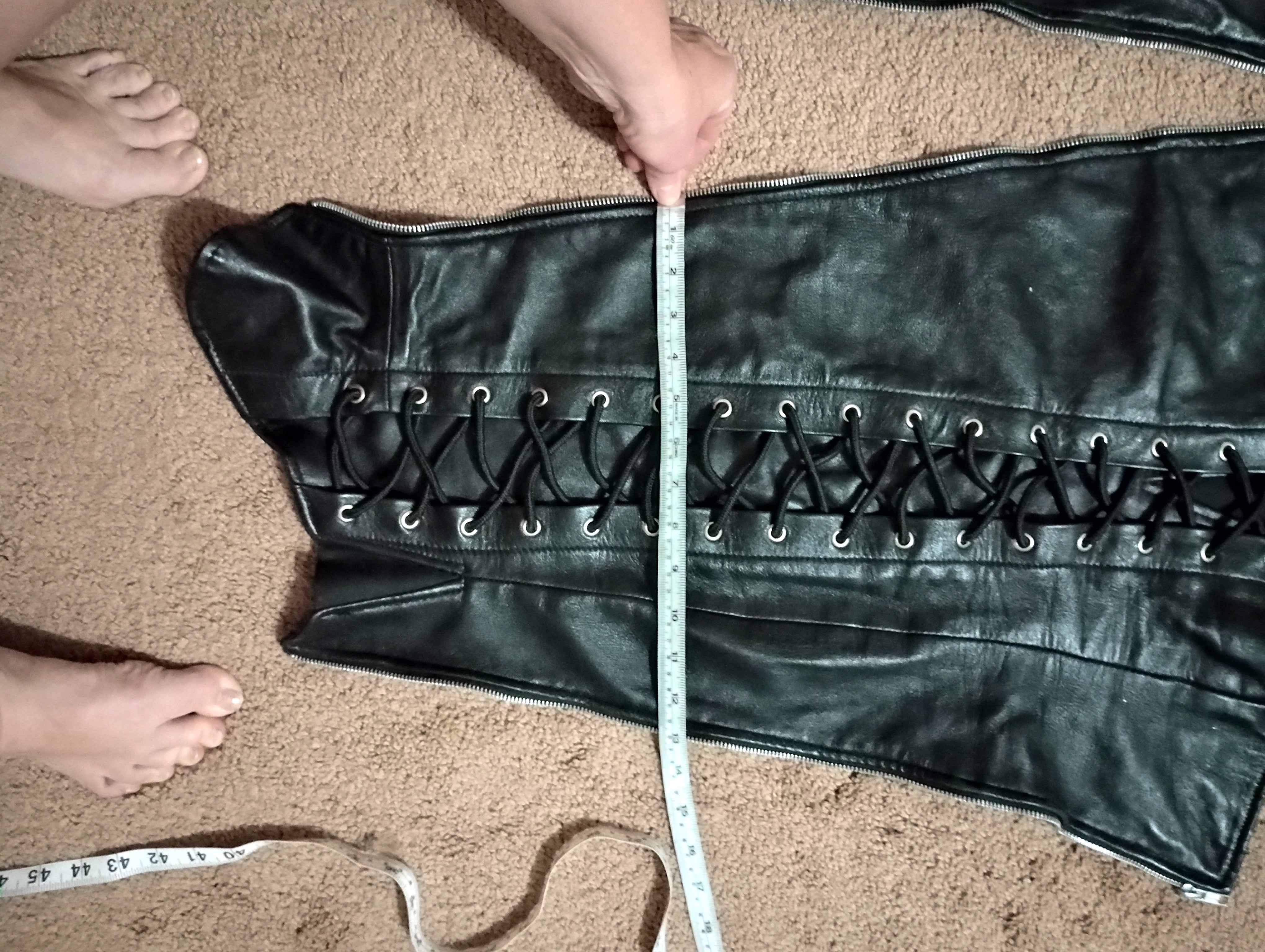 Custom Thigh High Leather Chaps