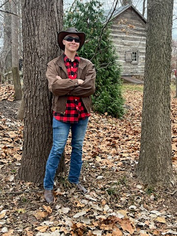 Custom Nicholis Dolby Leather Jacket 1/2 Installment