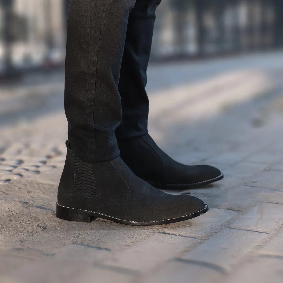 Clarkson Chelsea Black Leather Boots