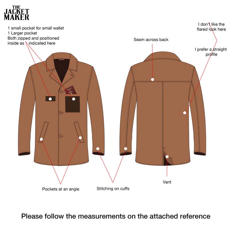 Custom Declan Hogan Suede Coat