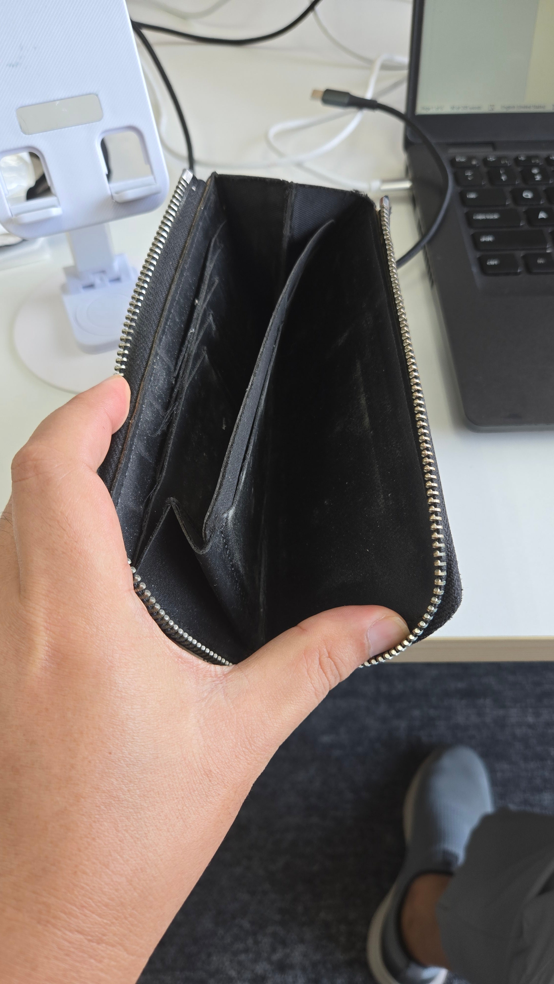 Custom Adrian Koh Leather Wallet