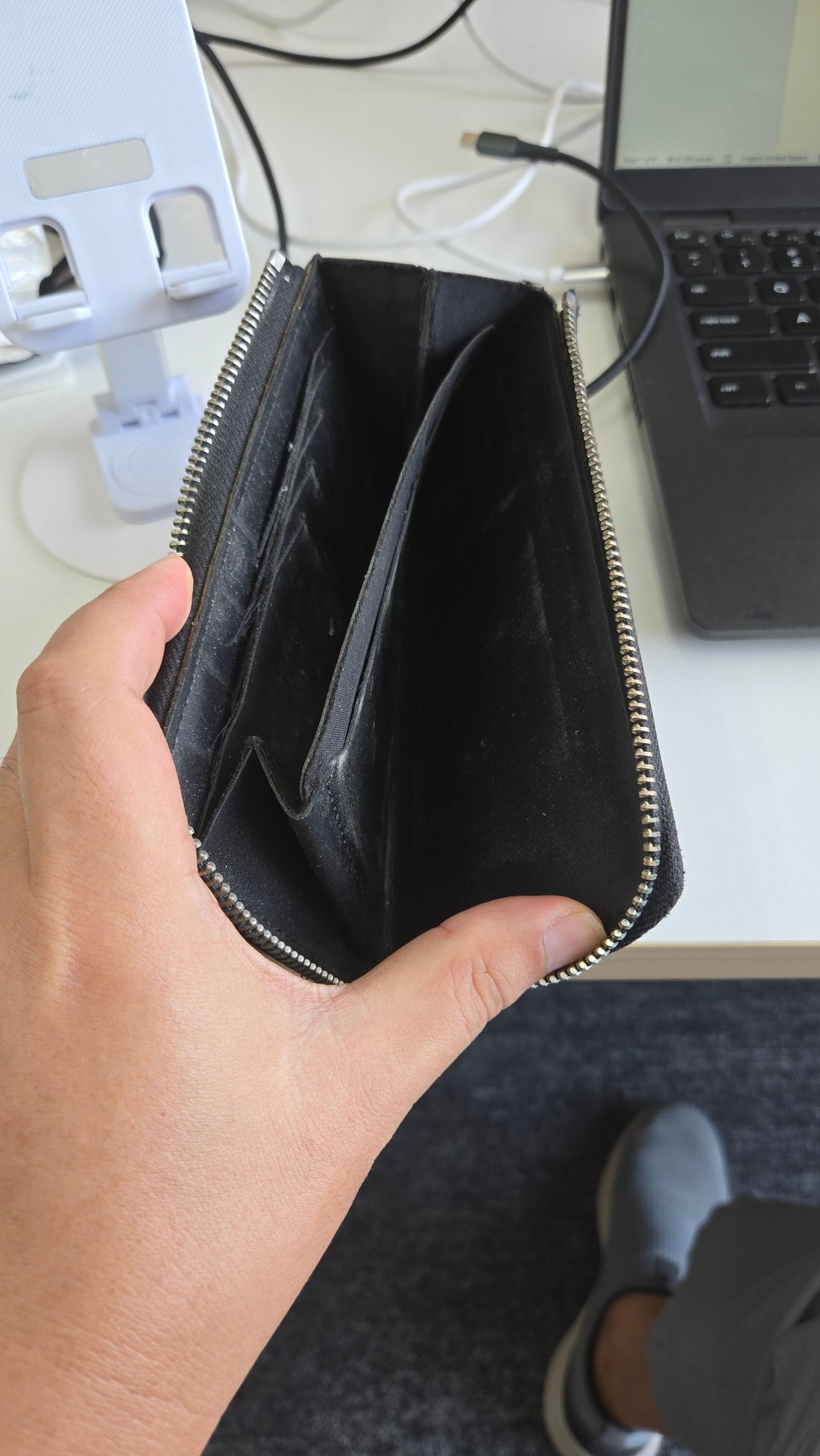 Custom Adrian Koh Leather Wallet