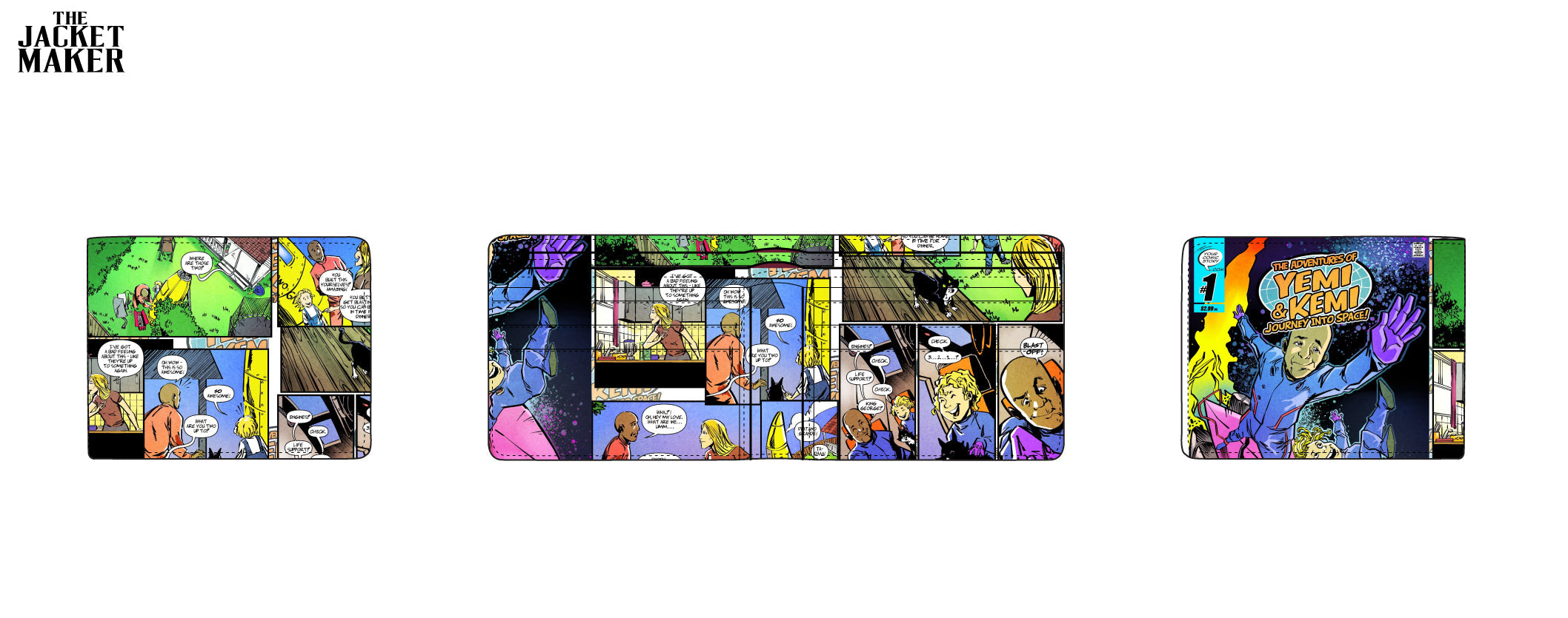 Custom Bronwyn Warzeniak Leather Wallets x 4