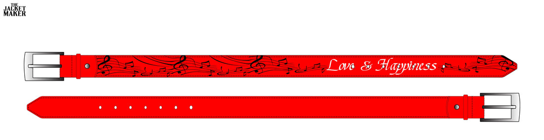 Custom Julius Whittaker Leather Belts x 3