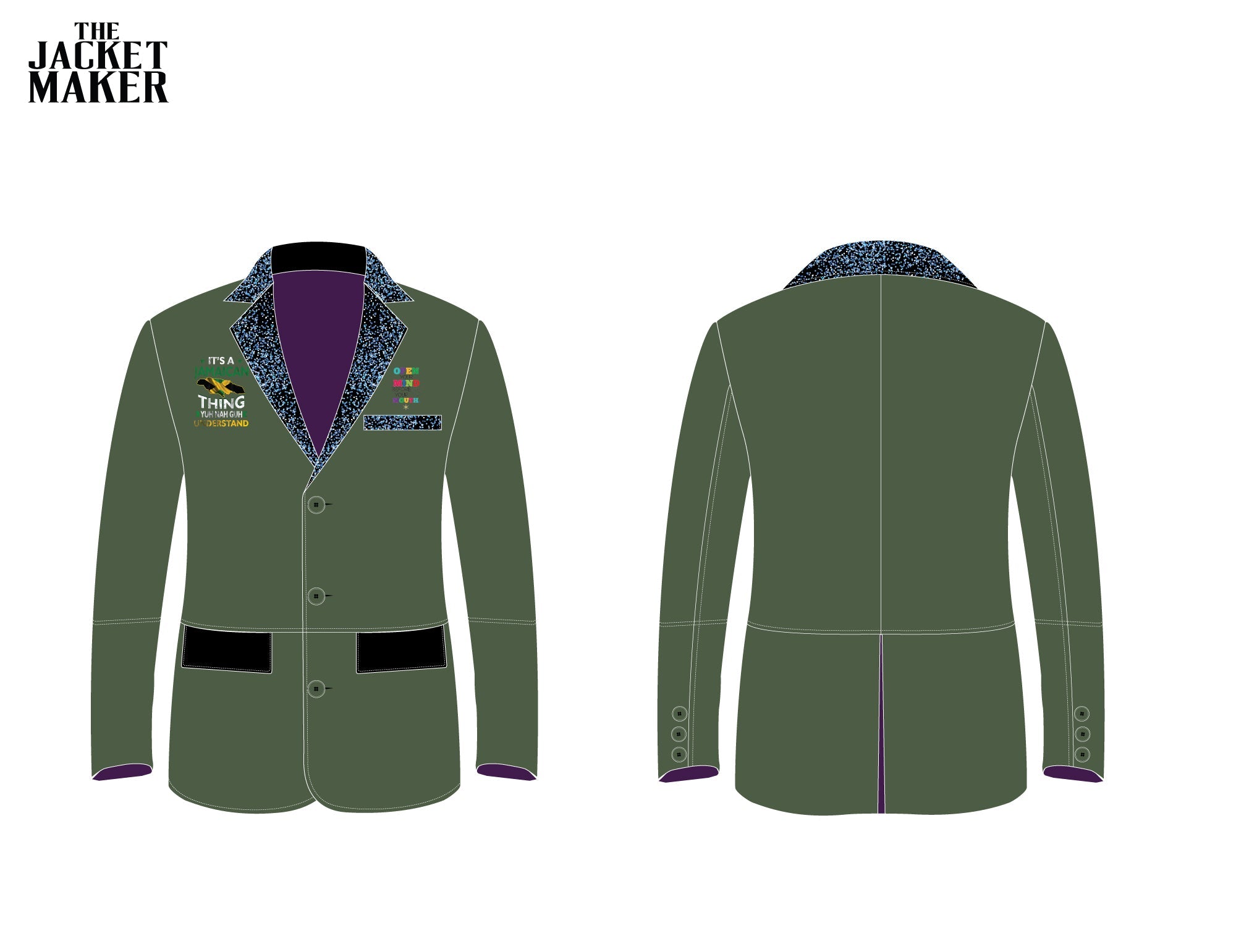 Custom Alfie Forbes Wool+Silk Blazers x 4 (1/2 Installment)