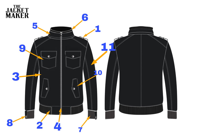 Custom Aidanmacgillivray Denim Jacket 1/2 installments