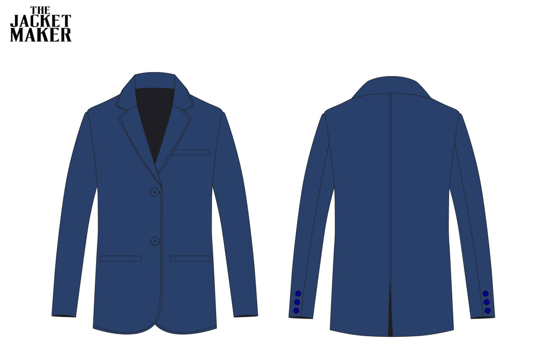 Custom Bob Humker Denim Blazer 1/2 Installment