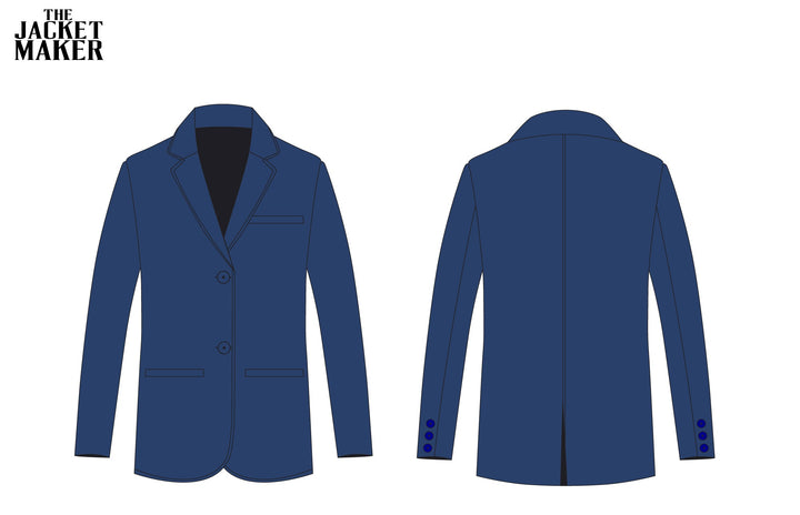 Custom Bob Humker Denim Blazer 1/2 Installment