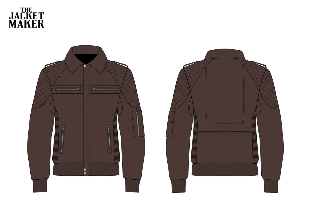 Custom Nerdy Isaiahford Leather Jacket