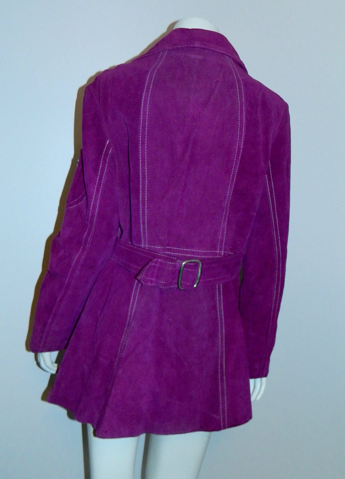 Custom Maria Lupoi Suede Coat 1/2 Installment