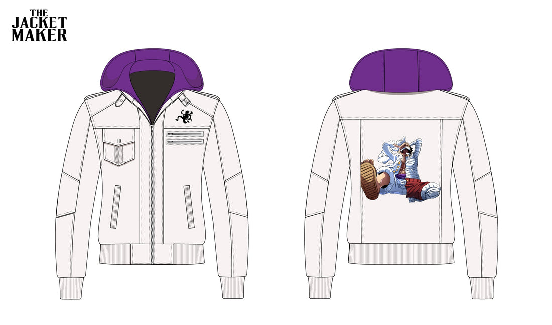 Custom Kenneth Rowe Leather Jacket 1/2 Installments