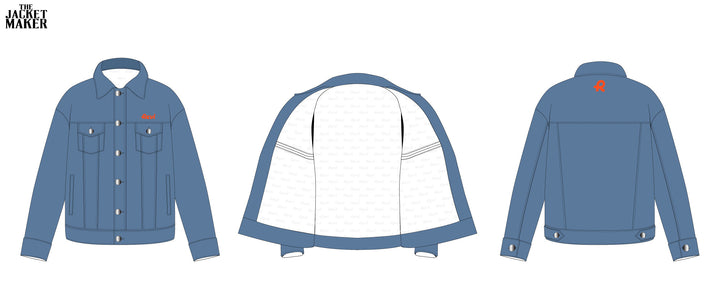 Custom Revi Denim Jacket x 4