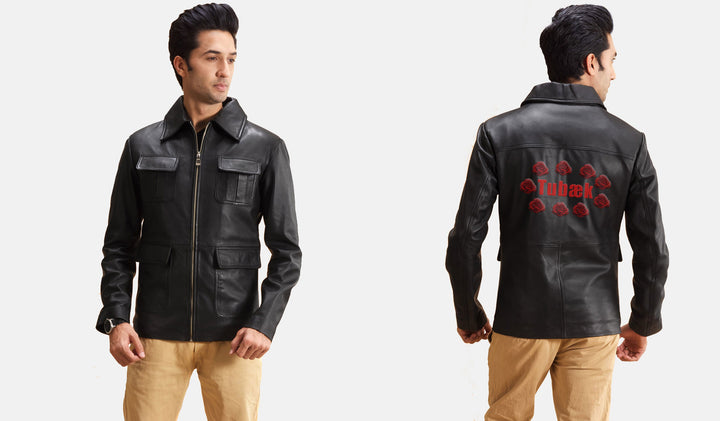 Custom André Simonsen Leather Jacket