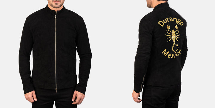 Custom Manuel Hernandez Suede Jacket