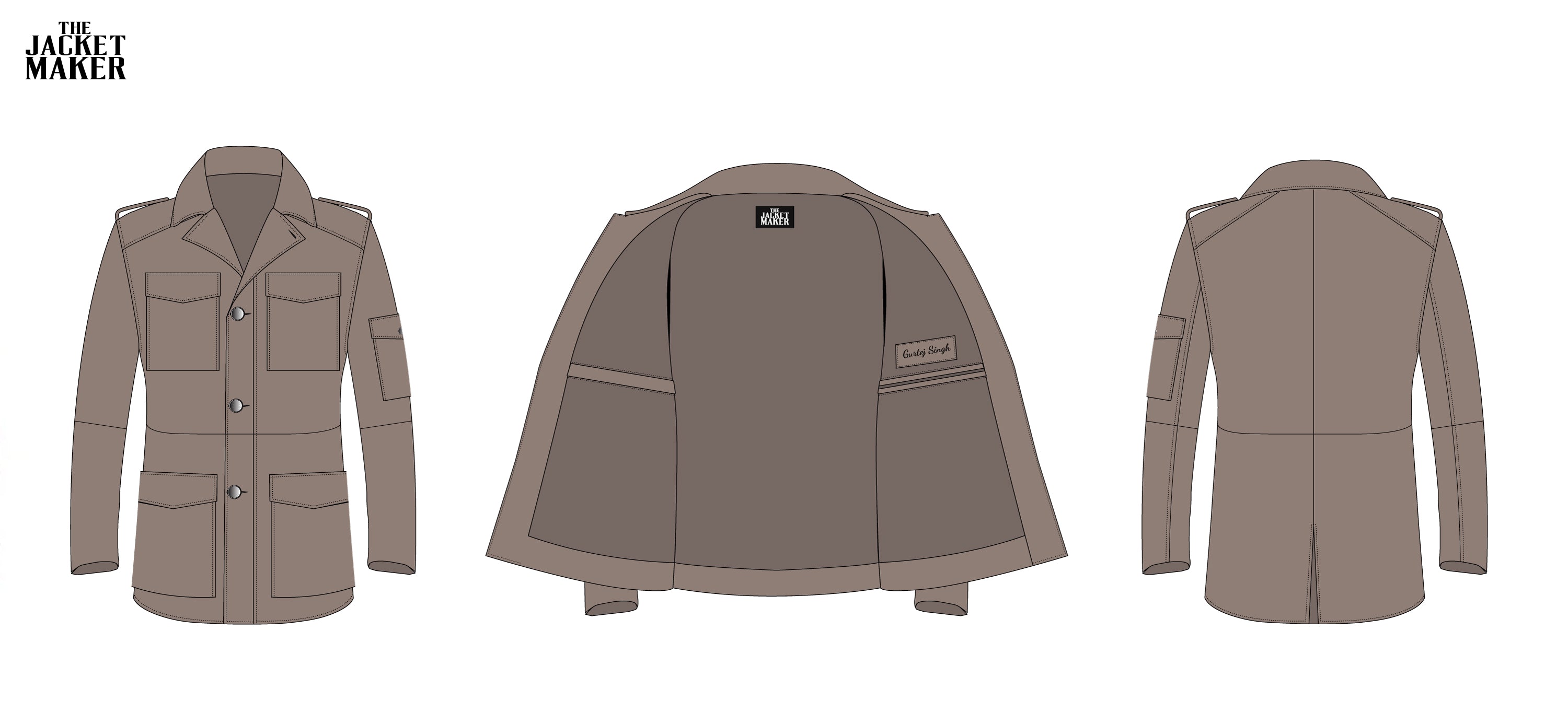 Custom Gurtej Singh Dhaliwal Leather Jacket