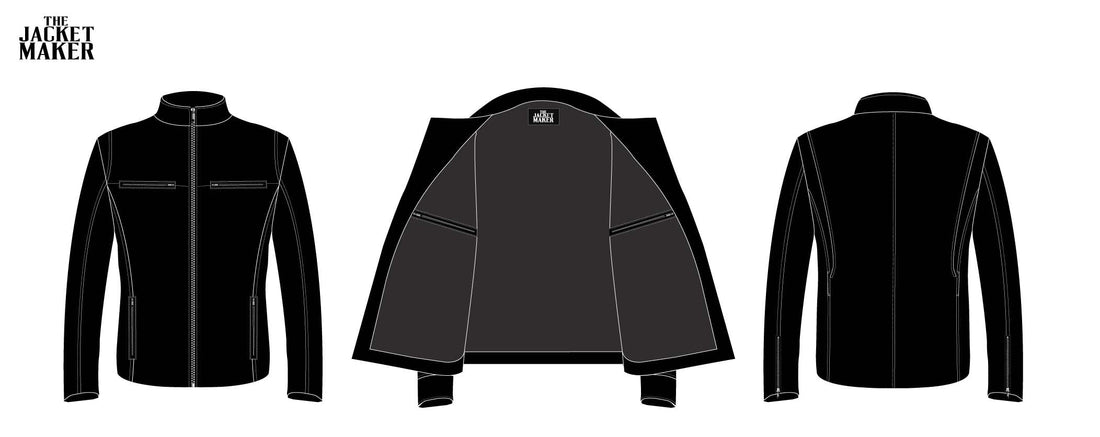 Custom Edward Cook Leather Jacket