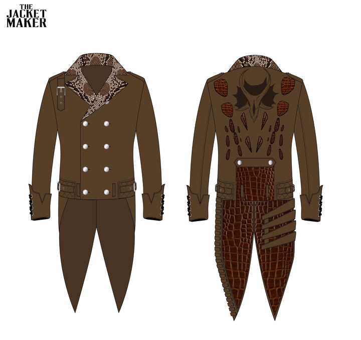 Custom Lukeoc Leather Coat 1/2 Installment