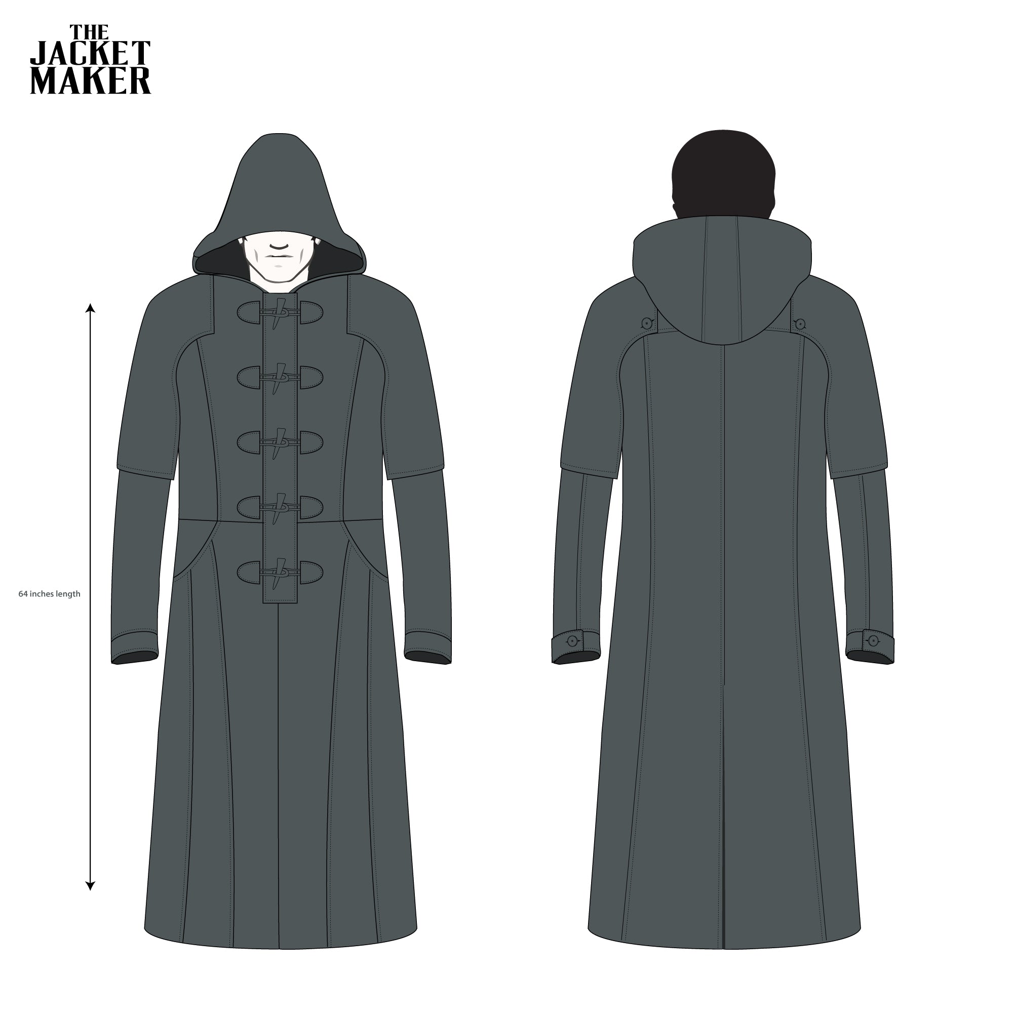 Custom Gailand Burrows Leather Coat