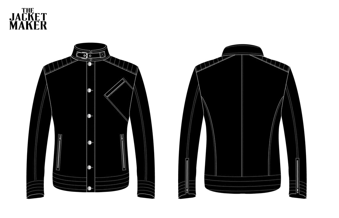 Custom Arthur Baker Leather Jacket