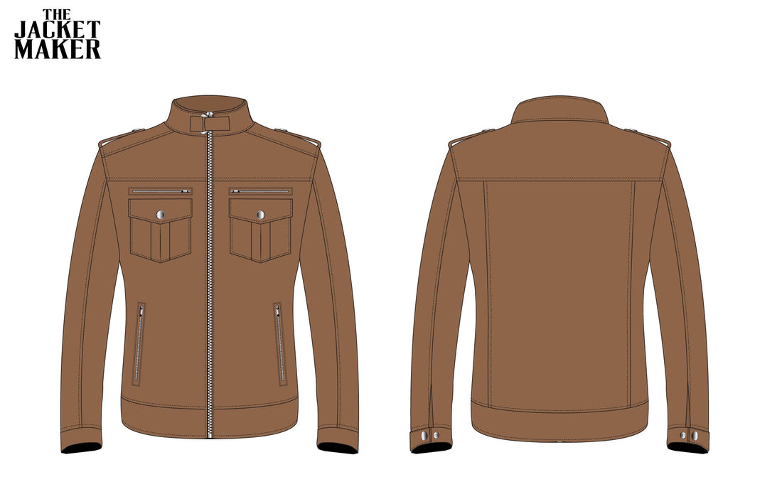 Custom Brian Sindiga Leather Jacket