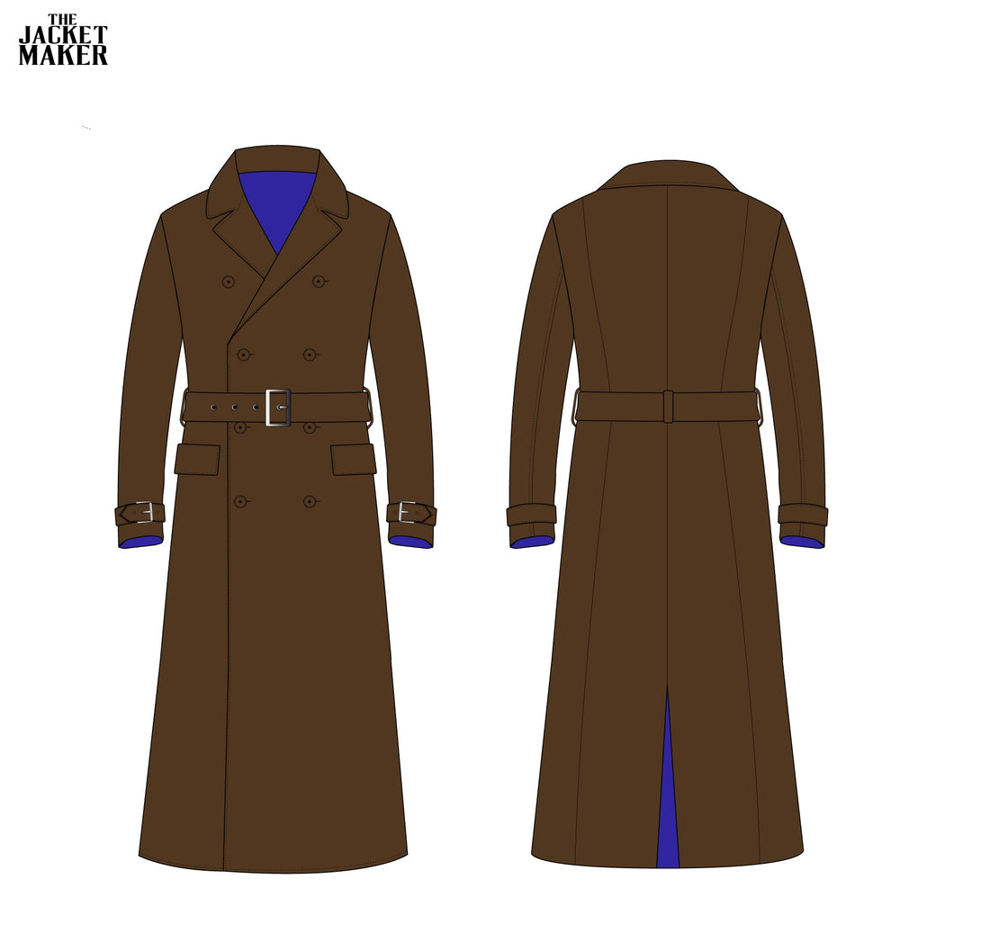 Custom Quincy Croft Leather Coat