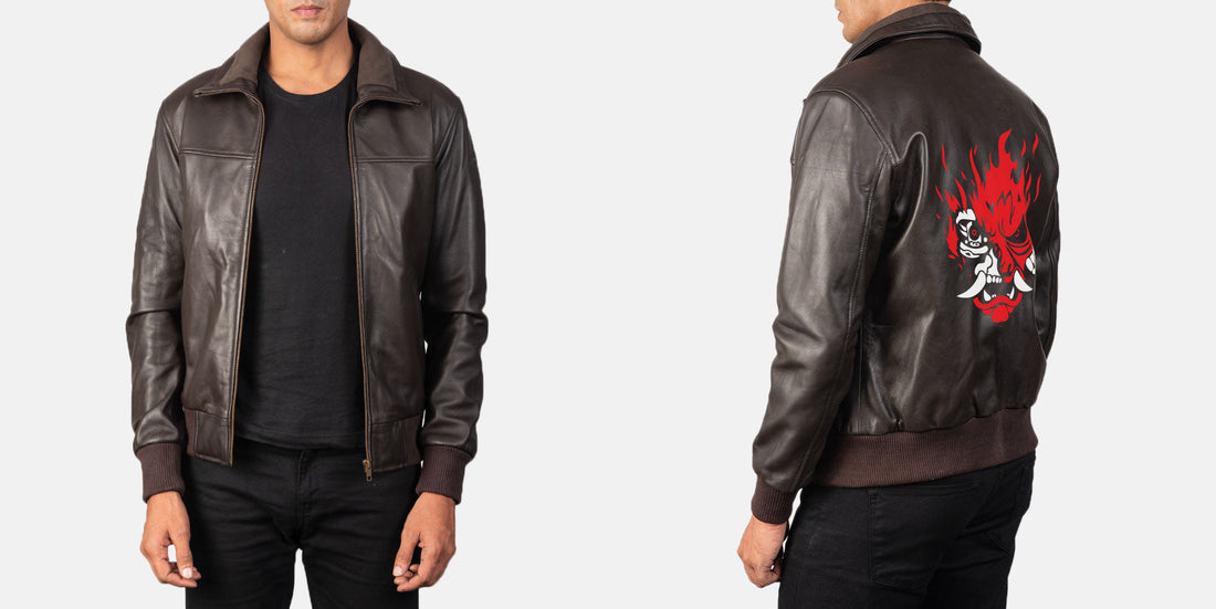 Custom Idobitton Leather Jacket