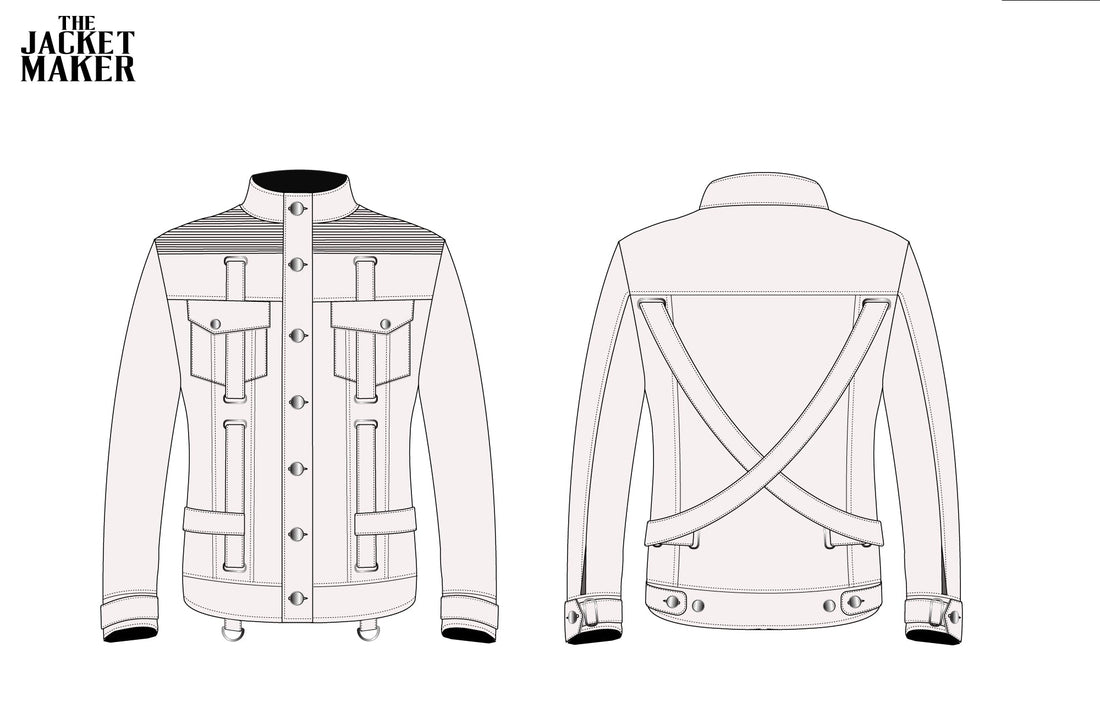 Custom Jaelyn Newman Denim Jacket