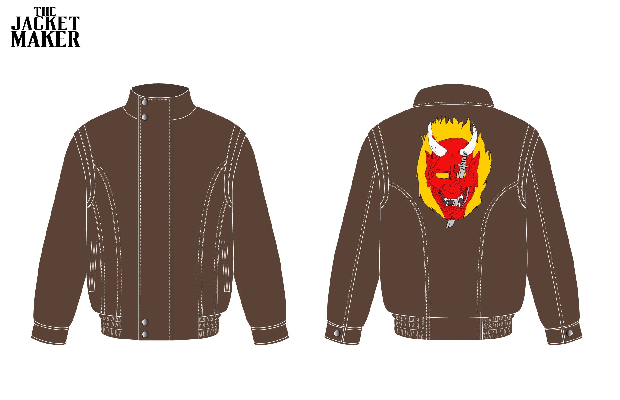 Custom Nicholis Dolby Leather Jacket 1/2 Installment