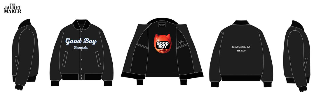 Custom Faysal Khatib Satin Jackets x 8