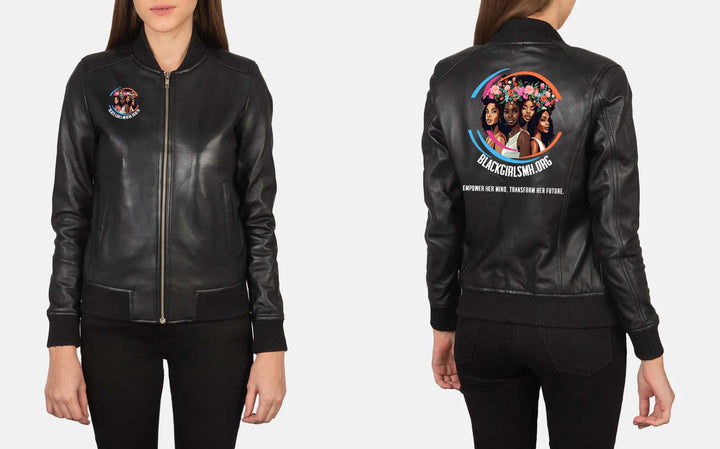 Custom Blackgirlsmhc Leather Jackets x 4