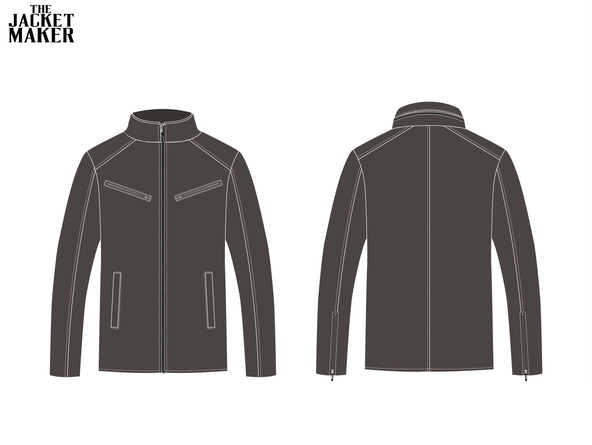 Custom Josh Ushay Leather Jacket 1/2 Installment