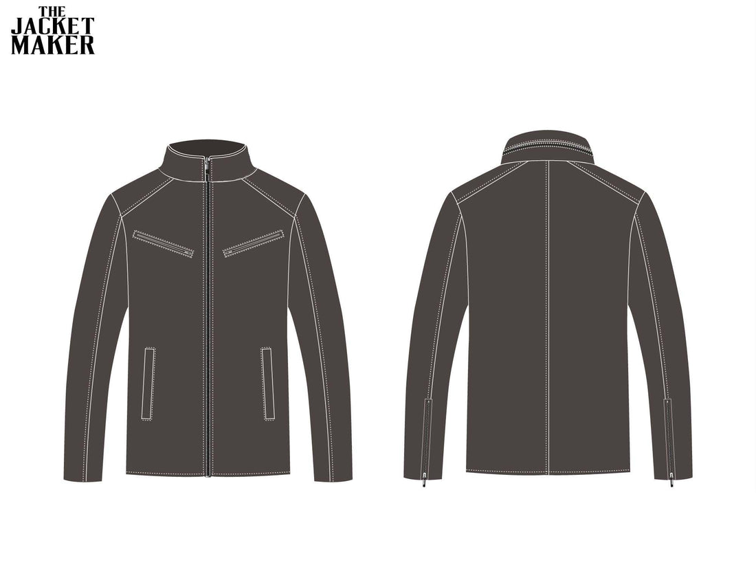 Custom Josh Ushay Leather Jacket 1/2 Installment