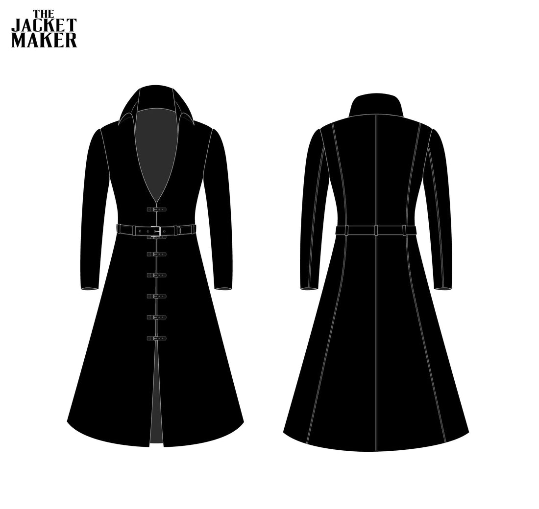 Custom Sylvanah Leather Coat