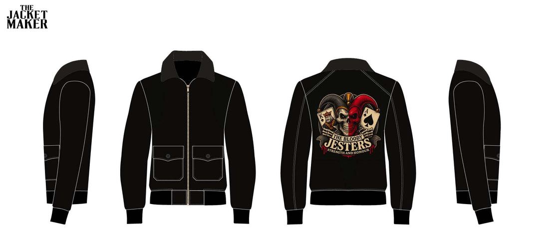 Custom Caleb Oparac Leather Jacket 1/2 Installment