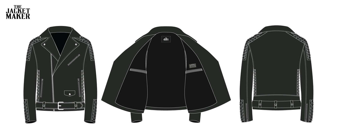 Custom Travis Brown Leather Jacket