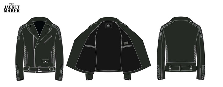 Custom Travis Brown Leather Jacket