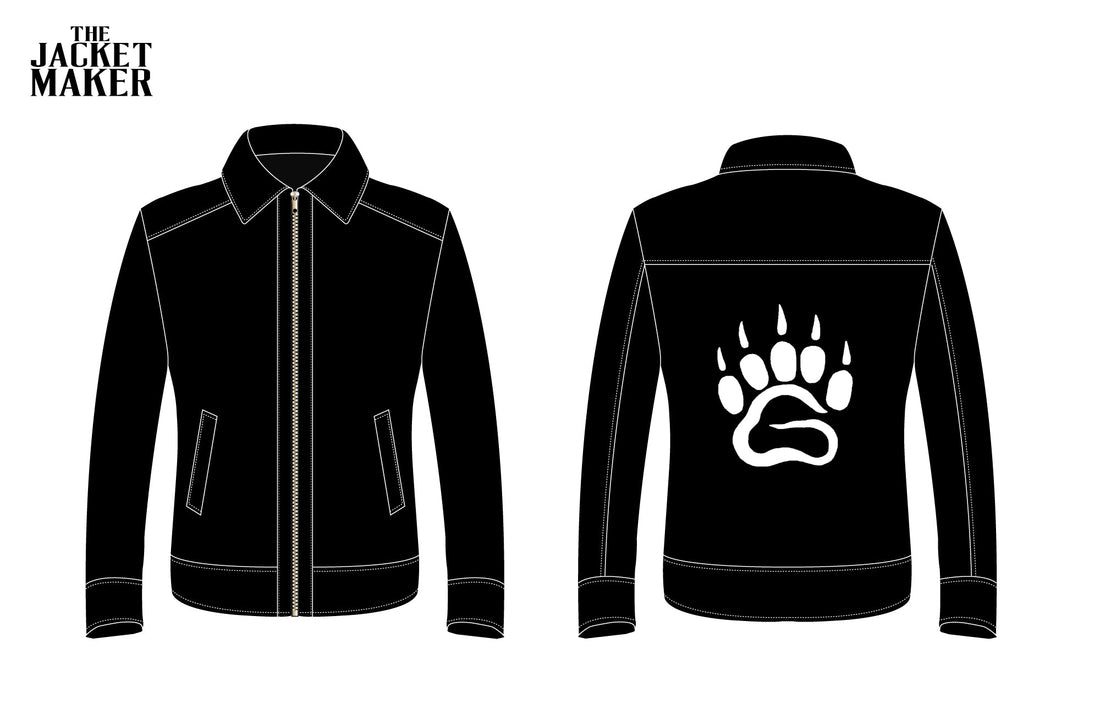 Custom Geordin Brown Leather Jacket