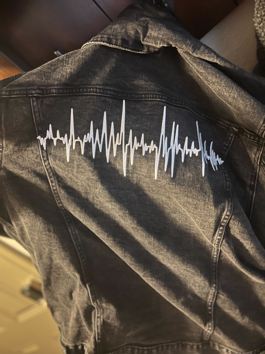 Custom David Flowers Leather Jacket