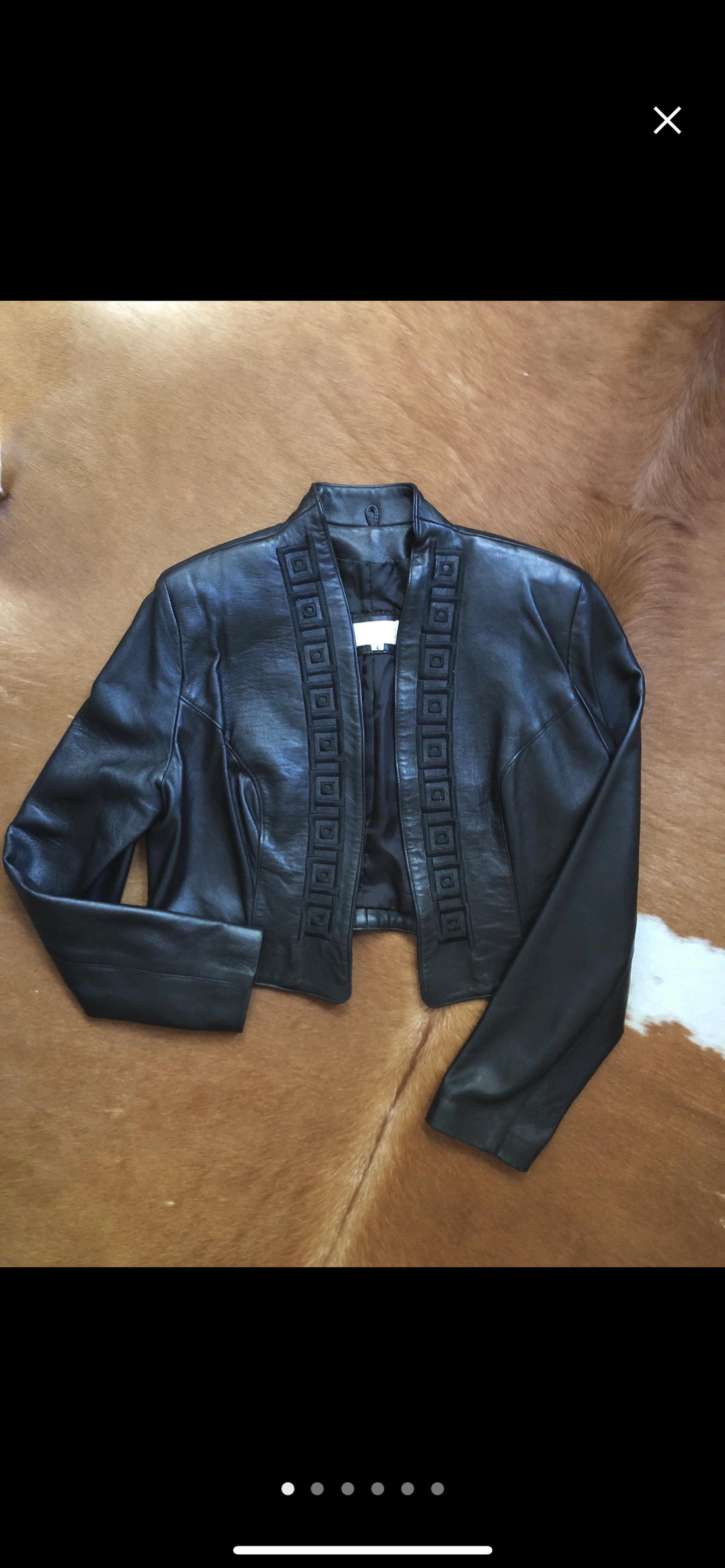 Custom Gannon Yeaton Leather Jacket