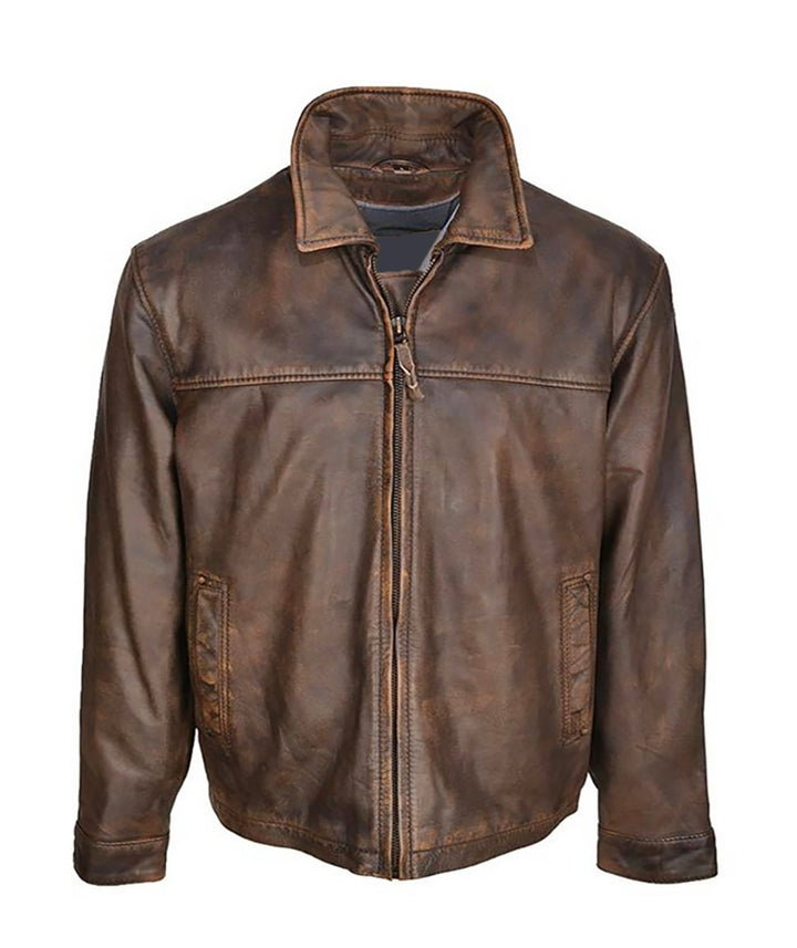 Custom Don Harry Palmer Leather Jacket