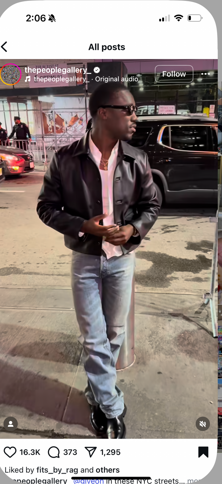 Custom John Anthony Marchin Leather Jacket